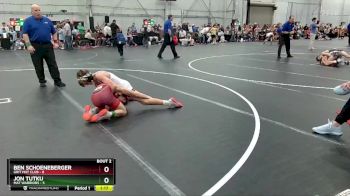 84 lbs Semis (4 Team) - Jon Tutku, Mat Warriors vs Ben Schoeneberger, Grit Mat Club