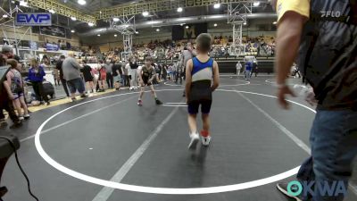 58 lbs Round Of 16 - Daxon Webb, Noble Takedown Club vs Cayson Bolen, Tecumseh Youth Wrestling