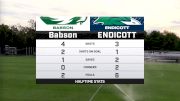 Replay: Endicott College vs Babson | Sep 16 @ 4 PM