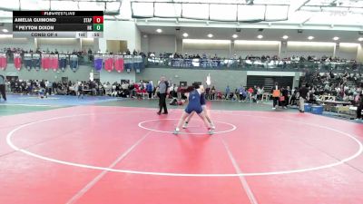 138 lbs Consi Of 4 - Amelia Guimond, Staples vs Peyton Dixon, Haddam-Killingworth
