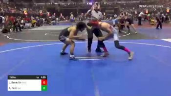 132 lbs Round Of 128 - Jarrid Beverlin, Middleton Vikings WC vs Atridad Feizi, Bay Area Dragons