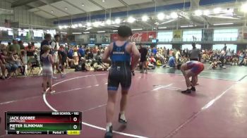 182 lbs Quarterfinal - Jack Godbee, Unattached vs Pieter Slinkman, TWA