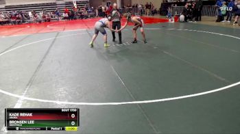 155 lbs Cons. Round 2 - Kade Rehak, Anoka vs Bronsen Lee, Westfield