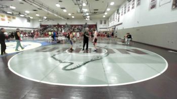 96 lbs Quarterfinal - William Carroll, Iron Horse vs Gianni Belluardo, North Bergen