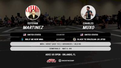 Estevan Martinez vs Charles Muxo 2024 ADCC Orlando Open at the USA Fit Games