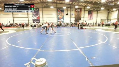 195 lbs Consi Of 8 #1 - Anthony Garcia, MT vs Brandon Carr, PA