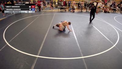 138 lbs Cons. Round 6 - Brett Swenson, MN vs Braden Johnson, WI
