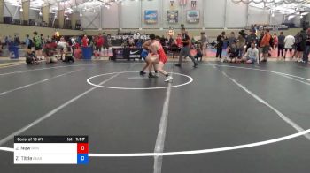 60 kg Consi Of 16 #1 - Jaden New, Ironclad vs Zachary Tittle, Bear Cave Wrestling Club