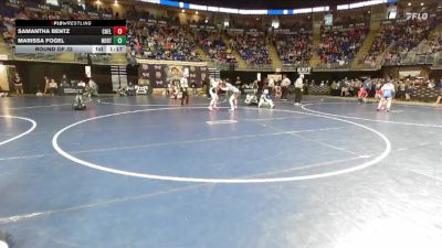 117 lbs Round Of 32 - Samantha Bentz, Cheltenham vs Marissa Fogel, Northampton