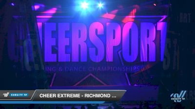 Cheer Extreme - Richmond - Junior Clique [2019 International Junior Coed 4 Day 2] 2019 CHEERSPORT Nationals