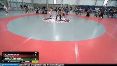 67 lbs Champ. Round 2 - Andrew Barajas, Scrap Yard Garage Wrestling vs Alonso Garcia, Moses Lake WC