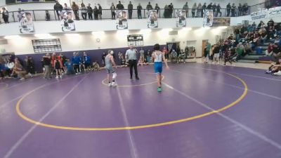 105 lbs Quarterfinal - Fischer Lewis, Thermopolis vs Hayden Harshman, Lovell Middle School