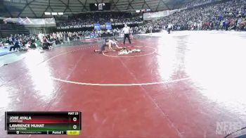 4A 138 lbs Cons. Round 1 - Lawrence Muhat, Lake Stevens vs Jose Ayala, Sunnyside