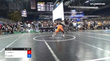 138 lbs Rnd Of 32 - Jaivon Jones, Ohio vs Ridge Lovett, Idaho