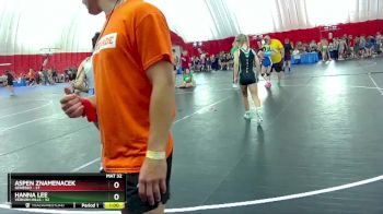 103-106 lbs Round 3 - Aspen Znamenacek, Geneseo vs Hanna Lee, Vernon Hills