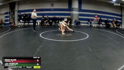 88 lbs Round 7 (8 Team) - Noah Blair, CTWHALE vs Leo Wheeler, Headhunters