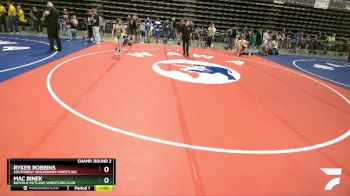 74 lbs Quarterfinal - Mac Binek, Buffalo Outlaws Wrestling Club vs Ryker Robbins, Southwest Wolverines Wrestling