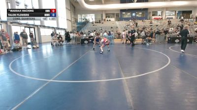 144 lbs Cons. Quarters - Maddax Hacking, Uintah Wrestling vs Talon Flowers, Mile High Wrestling Club