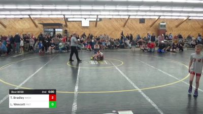 M 70 lbs Consi Of 8 #2 - Troy Bradley, Washington vs Lincoln Wescott, Factoryville