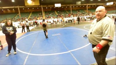 116 lbs Rr Rnd 3 - Joseph Molina, Wolfpack Wrestling Academy vs Samuel Urioste, New Mexico Bad Boyz