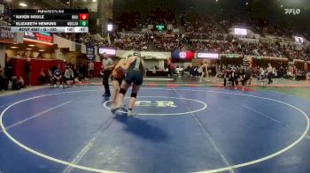 G - 235 lbs Cons. Semi - Haven Houle, Ronan Girls vs Elizabeth Henkins, Missoula Big Sky / Loyola Sacred Heart Girls