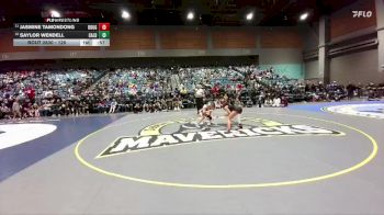 125 lbs Cons. Semi - Jasmine Tamondong, Douglas vs Saylor Wendell, Elko