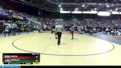 4A 285 lbs Champ. Round 1 - Eddie Garcia, Skyview vs Chris Portillo, Blackfoot