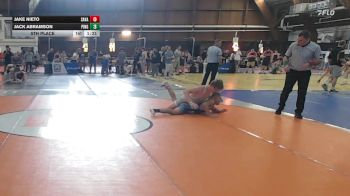 140 lbs 5th Place - Jake Nieto, Savage vs Jack Abramson, Pingry