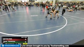 120 lbs Cons. Round 2 - Peyton Park, OK vs Diesel Thompson, MT