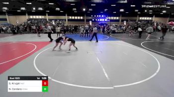 101 lbs Round Of 32 - Sloane Kruger, Mat Demon WC vs Noemi Cordero, Poway Elite