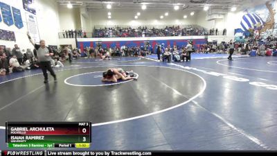 150 lbs Champ. Round 2 - Gabriel Archuleta, Pocatello vs Isaiah Ramirez, University