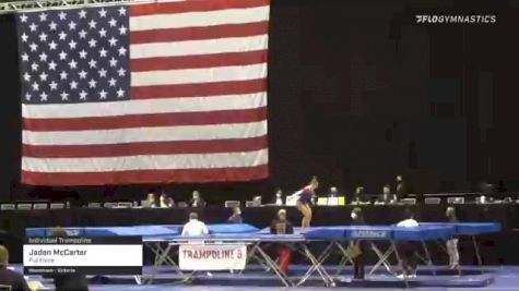 Jaden McCarter - Individual Trampoline, Full Force - 2021 USA Gymnastics Championships