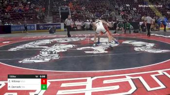 138 lbs Consolation - Zack Witmer, St. Joseph's Catholic vs Patrick Demark, Trinity