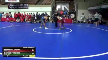 126 lbs Placement Matches (16 Team) - Emmanuel Gaspar, CMWA vs Dominic Marquez, TCWA