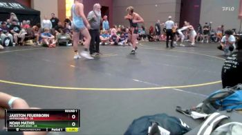 200 lbs Round 1 (4 Team) - Jaxston Feuerborn, Untouchables vs Noah Mathis, MO Outlaws Gold
