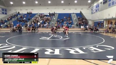 148 lbs 3rd Place Match - Elizabeth Carrillo, Mt. San Antonio College vs Anika Schneider, Fresno City College