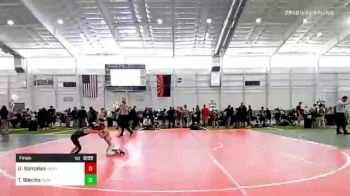 43 lbs Final - Uriah THE TANK Gonzales, Montrose Elite vs Troy Blevins, Punisher Wrestling