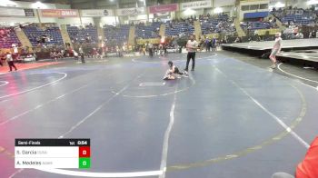 49 lbs Semifinal - Sebastian Garcia, Duran Elite vs Adam Medeles, Adams City WC