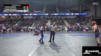 88 lbs Champ. Round 1 - Bodie Richards, Wellsville vs Jaxon Carlson, MAC