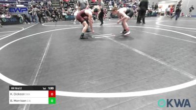 130 lbs Rr Rnd 2 - Kasen Dickson, Shelton Wrestling Academy vs Bentley Morrison, Elgin Wrestling