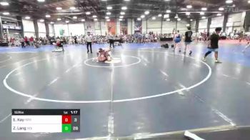 152 lbs Rr Rnd 2 - Ethan Kay, Patriot USA Wrestling Club vs Zach Lang, Indiana Outlaws White