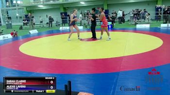 61kg Round 2 - Sarah Clarke, Muscle Panda WC vs Alexis Lavers, Sackville WC