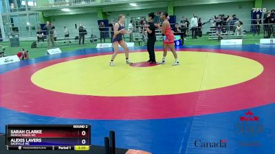 61kg Round 2 - Sarah Clarke, Muscle Panda WC vs Alexis Lavers, Sackville WC