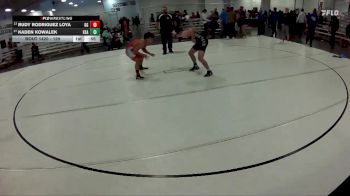129 lbs 2nd Place Match - Kaden Kowalek, Kearney vs Rudy Rodriguez Loya, GI Grapplers