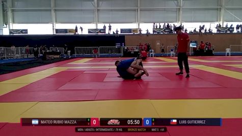 Mateo Rubio Mazza vs Luis Gutierrez 2025 ADCC South American Championship