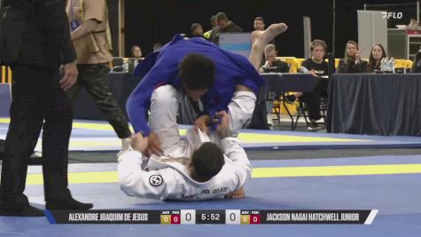 Jackson Nagai Hatchwell Junior vs Alexandre Joaquim De Jesus 2025 Pan Jiu Jitsu IBJJF Championship