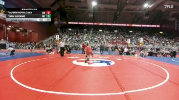 2A-126 lbs Champ. Round 1 - Austin Ruvalcaba, Kemmerer vs Sam Loyning, Rocky Mountain
