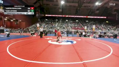 2A-126 lbs Champ. Round 1 - Austin Ruvalcaba, Kemmerer vs Sam Loyning, Rocky Mountain