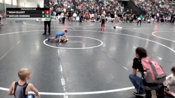 49 lbs Cons. Semi - Waylon Horning, Tri-State Grapplers vs Noah Elliott, Sherman Challengers