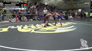 142 lbs Cons. Round 1 - Jonathan Espino, Woodlake vs Leonidas Marinopoulos, Cardinal Wrestling Club